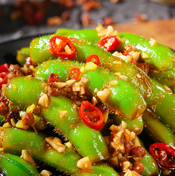 開(kāi)味毛豆